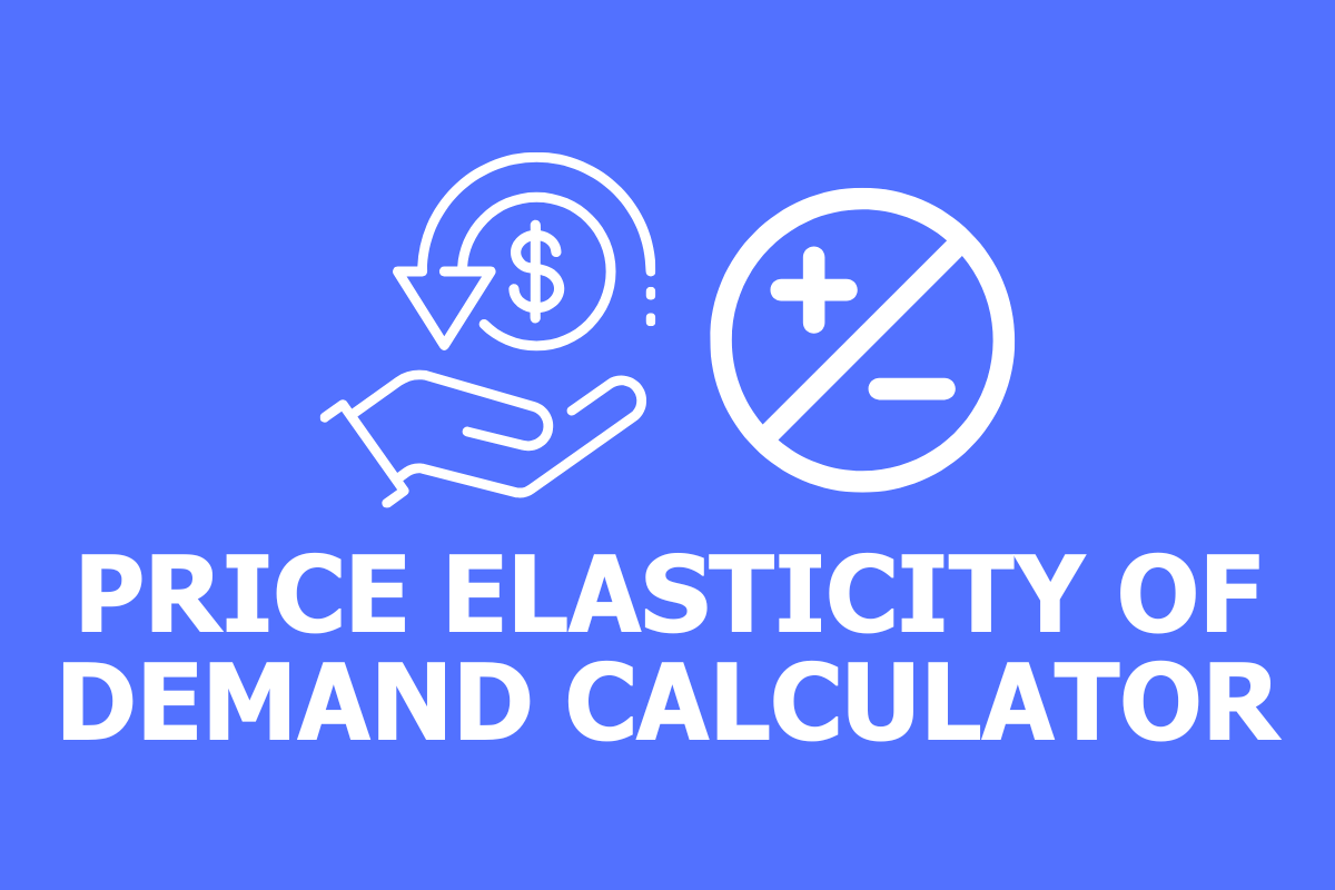 Price Elasticity of Demand Calculator (PED)